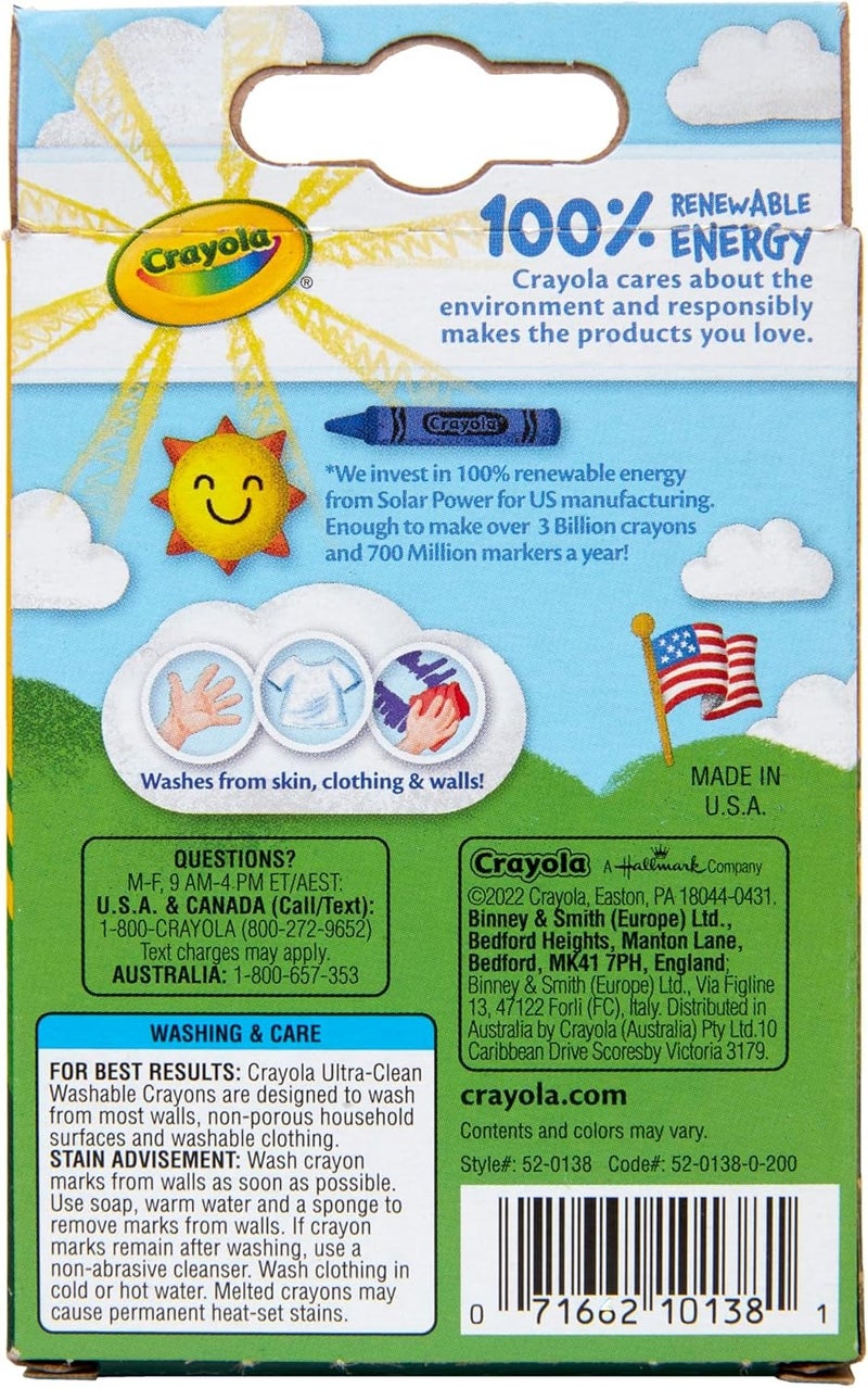 Crayola 24 count Washable Ultra Clean Crayons - Image 4