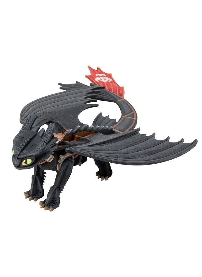 DreamWorks How to Train Your Dragon Toothless 3D Wood Puzzle & Model Figure Kit (41 Pcs) - Build & Paint Your Own 3-D Movie Toy - Educational Gift for Kids & Adults, No Glue Required, 8+ - pzsku/Z9D3800BF1CBFAAB78574Z/45/_/1729526232/2be975cd-aefb-4b7c-a6be-a12ea742144e