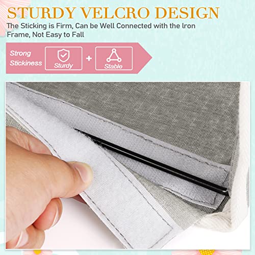 Ozzptuu Bedside Storage Caddy/Bedside Hanging Storage Bag for Headboards Bunk Beds Dorm Rooms Book Phone Magazine Holder (Grey) - Image 5