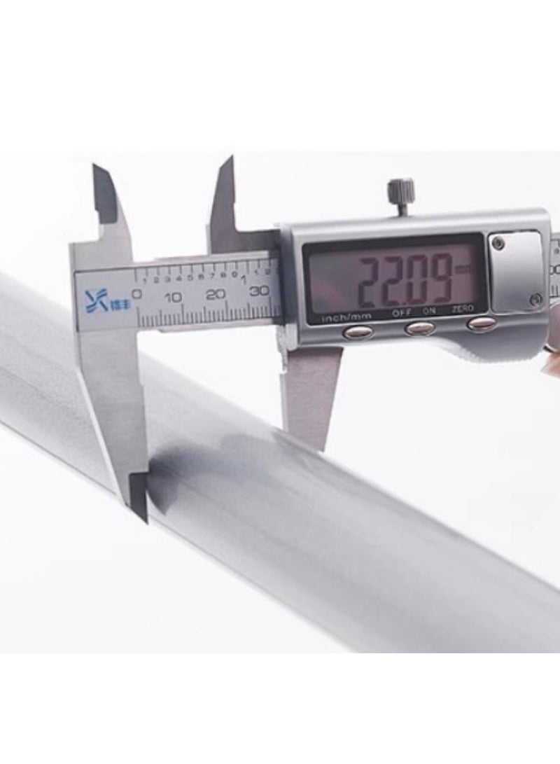 Floor-standing clothes drying rack for balcony quilts, folding and thickening type, simple and extendable hanging clothes drying rack for household use with roller rods - Image 4