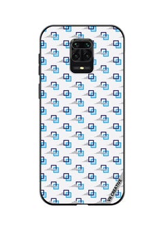 VR CREATIVE Protective Case Cover For Xiaomi Redmi Note 9S/9 Pro Blue Cloud Design Multicolour  - Image 1