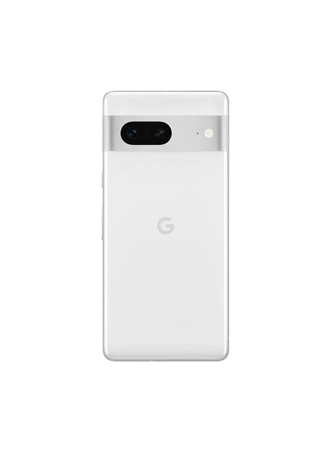 جوجل هاتف بكسل 7 بذاكرة رام 8 جيجابايت وذاكرة داخلية 128 جيجابايت ودعم لتقنية 5G بلونٍ ثلجي - الإصدار العالمي - Image 3