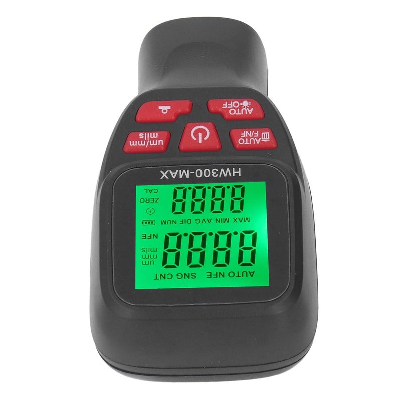 Digital Paint Thickness Gauge 0 2000UM High Accuracy Car Coating Tester Fast Measurement - Image 3