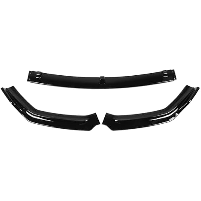 Eujgoov Front Bumper Lip Spoiler Body Kit for K3 Forte Cerato 2017 to 2018, ABS Material, Sporty Design, Easy Installation, Enhanced Vehicle Protection - Image 5