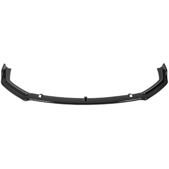 Eujgoov Front Bumper Lip Spoiler Body Kit for K3 Forte Cerato 2017 to 2018, ABS Material, Sporty Design, Easy Installation, Enhanced Vehicle Protection - Image 4