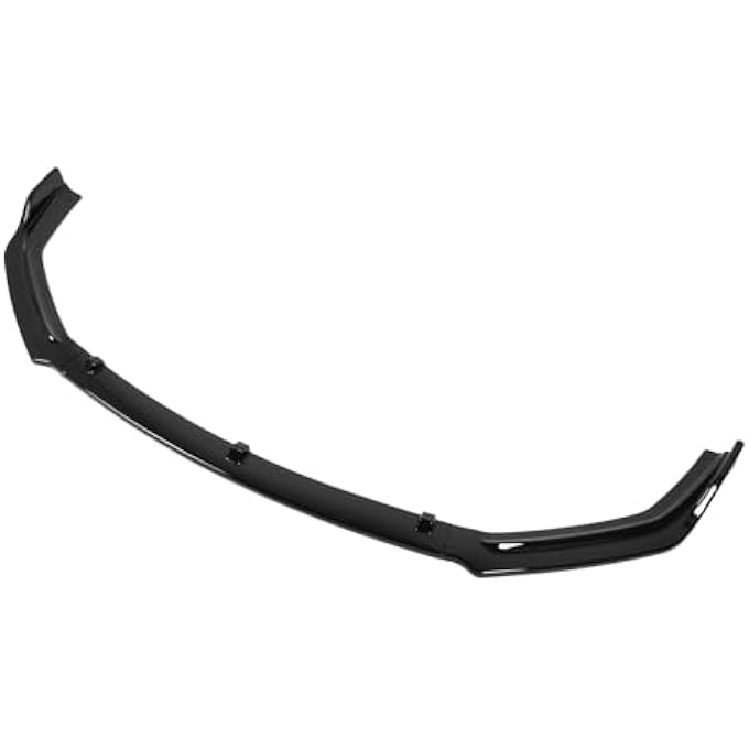 Eujgoov Front Bumper Lip Spoiler Body Kit for K3 Forte Cerato 2017 to 2018, ABS Material, Sporty Design, Easy Installation, Enhanced Vehicle Protection - Image 2