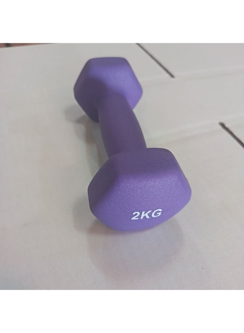 اكتيف8 دمبل نيوبرين أكتيف 8 وزن 2 كجم (قطعة واحدة) - Image 5