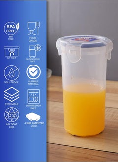 LOCK & LOCK LocknLock-Rectangular Tall Food Container 5.0L W/Divider-HPL849  - Image 4