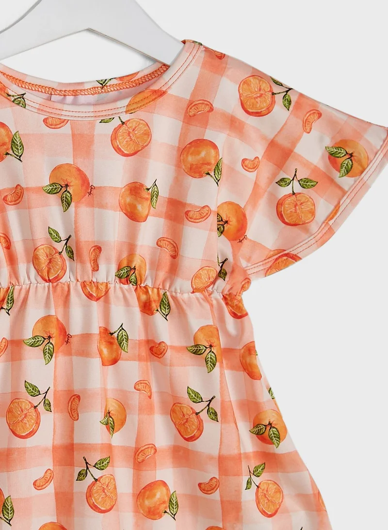 Quimby Infant Checked Dress