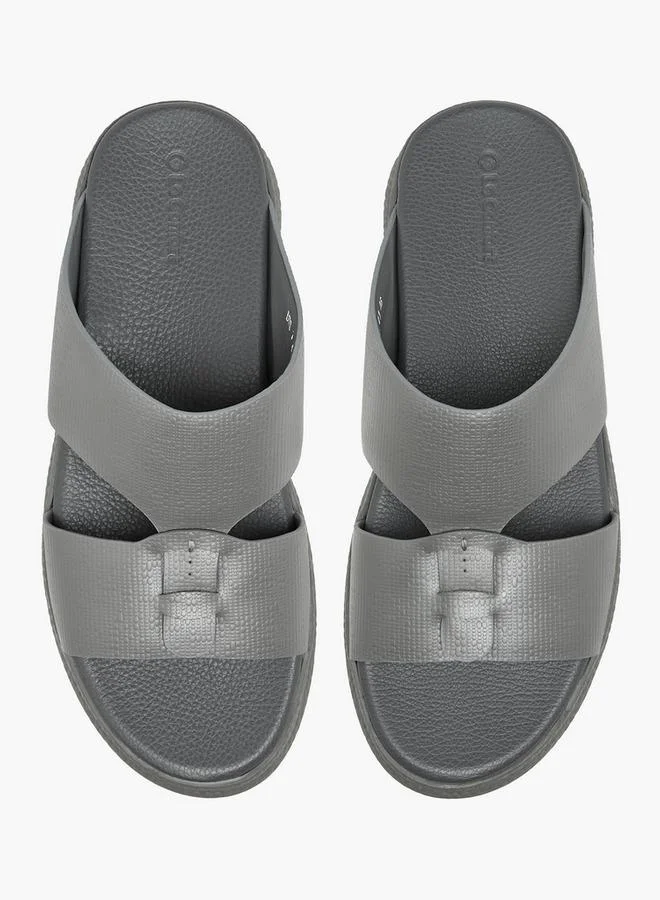 Le Confort Men Buckle Detail Comfort Sandals