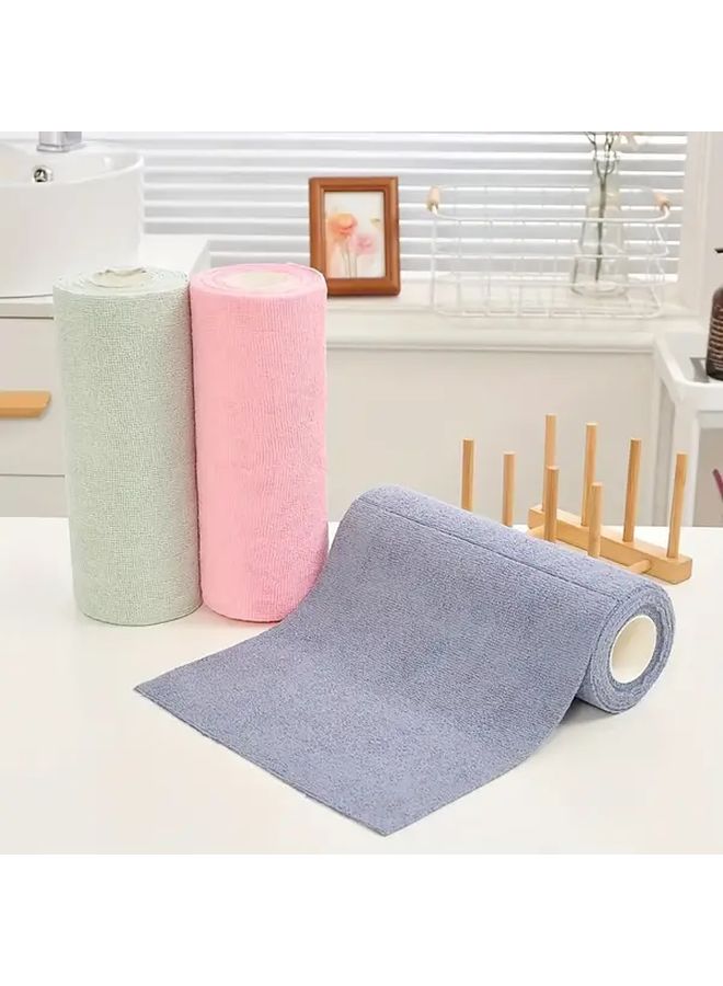 Purple Reusable Quick Dry Dish Cloths 20 Pack 9 84x9 84 Inch Kitchen Towels - Image 5