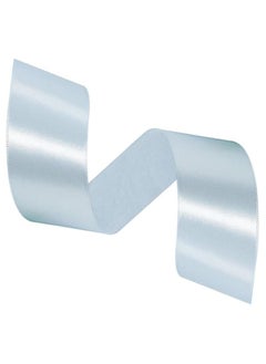 Unique Light Blue Ribbon 1-1/2 Inch, 25 Yards Solid Satin Fabric Ribbons for Gift Wrapping, Christmas Garland, Christmas Tree Ornaments, Bows Making, DIY Crafts, Sewing Projects and Wedding Party  - Image 2