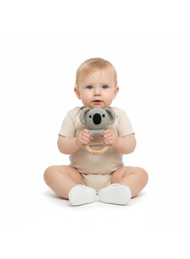 Bambimici Handmade Crochet Teether - Image 1