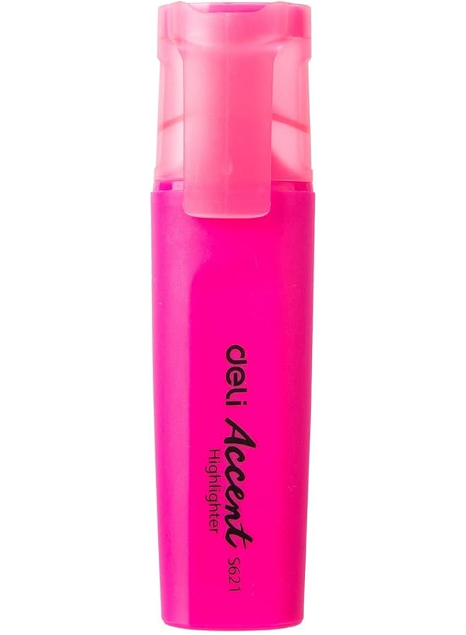 Deli Highlighter Pink Pack Of 10 Pieces - Image 2