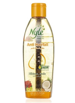 Nyle Nyle Anti Hairfall Oil With Goodness Of Natural Extracts Of Amla & Hibiscus, 200ml  - Image 1