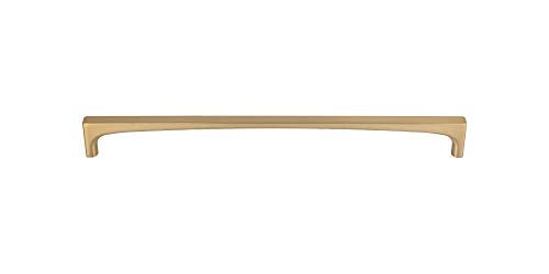 Top Knobs Riverside Pull Color Honey Bronze - Top Knobs 8 13/16" Length Grace Coll Contemporary Transitional Bar Handle Decorative Kitchen Bath Cabinet Door Hardware Dresser Bathroom Metal Interior Home - Image 2
