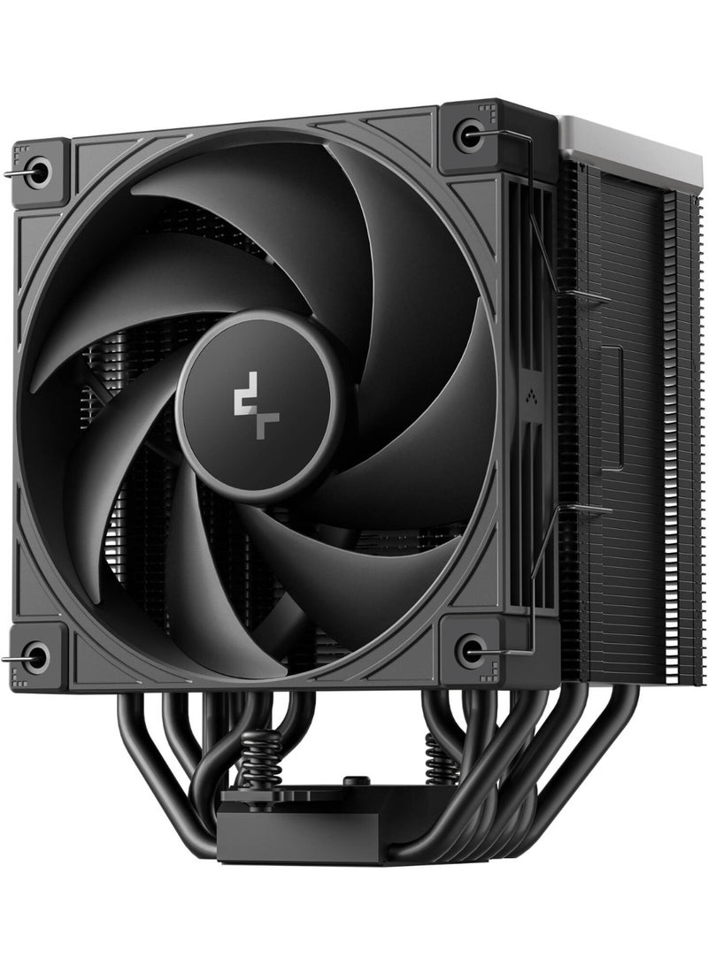 DEEPCOOL AK700 DIGITAL NYX AI Dynamic Adjustment CPU Air Cooler – 7× Heat Pipes, 120mm PWM Fan, Digital Display for Temp/Usage/Clock, AI Fan Curve, ACT Dust Clearing, 0‑RPM Mode, Intel & AMD, Black | R-AK700G2-BKNNMN-GJD-1 - Image 2