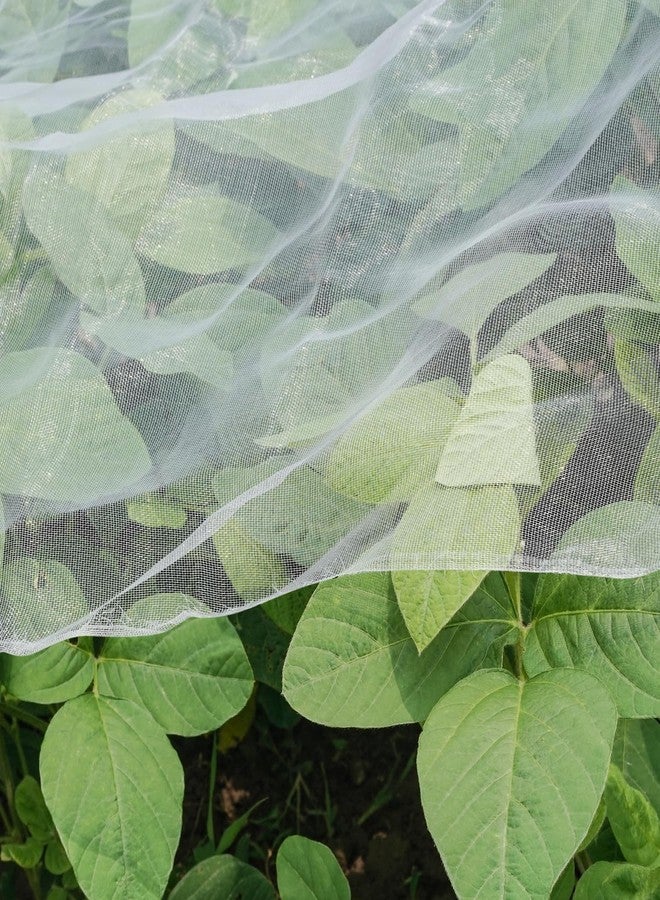 WenTao Ultra Fine Garden Netting, 4'x10' Plant Netting Pest Barrier for Garden Protection Row Cover Raised Bed Screen Mesh Greenhouse Mosquito Net, Protecting Tree Plants Vegetable Flowers Fruits - Image 1