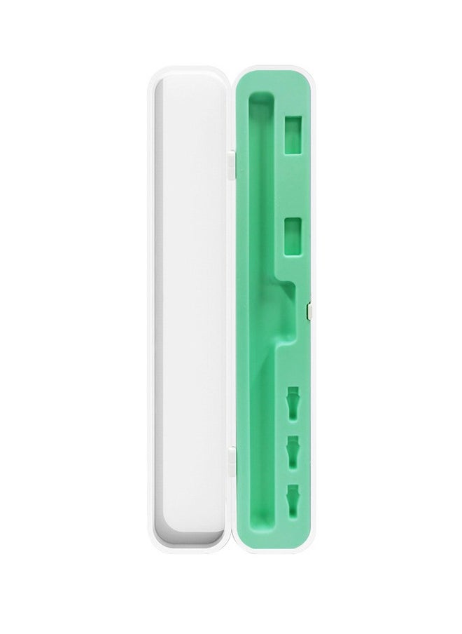 Case for Apple Pencil 1st/2nd Generation, Capacitive Pen Tip Cover Adapter Accessories Pen Case, Storage Box for Apple Pencil and Tips, Pen Protective Case for Apple Pencil Accessories (Green) 