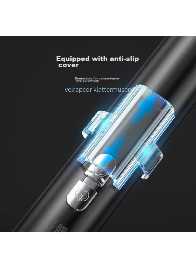 SMILING SHARK Weixiaosha Outdoor Laser Pointer, Green Light Infrared, Sales Office Sand Table Pointer, Laser Pen, Usb Rechargeable Flashlight, Astronomical Star Pointer, Cat Teaser Laser Light - Image 3