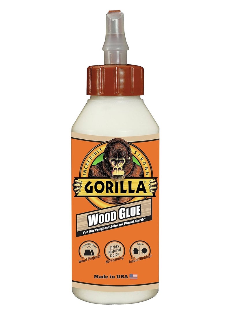 Gorilla Gorilla Wood Glue 8 Ounce Bottle Pack of 1  - Image 1