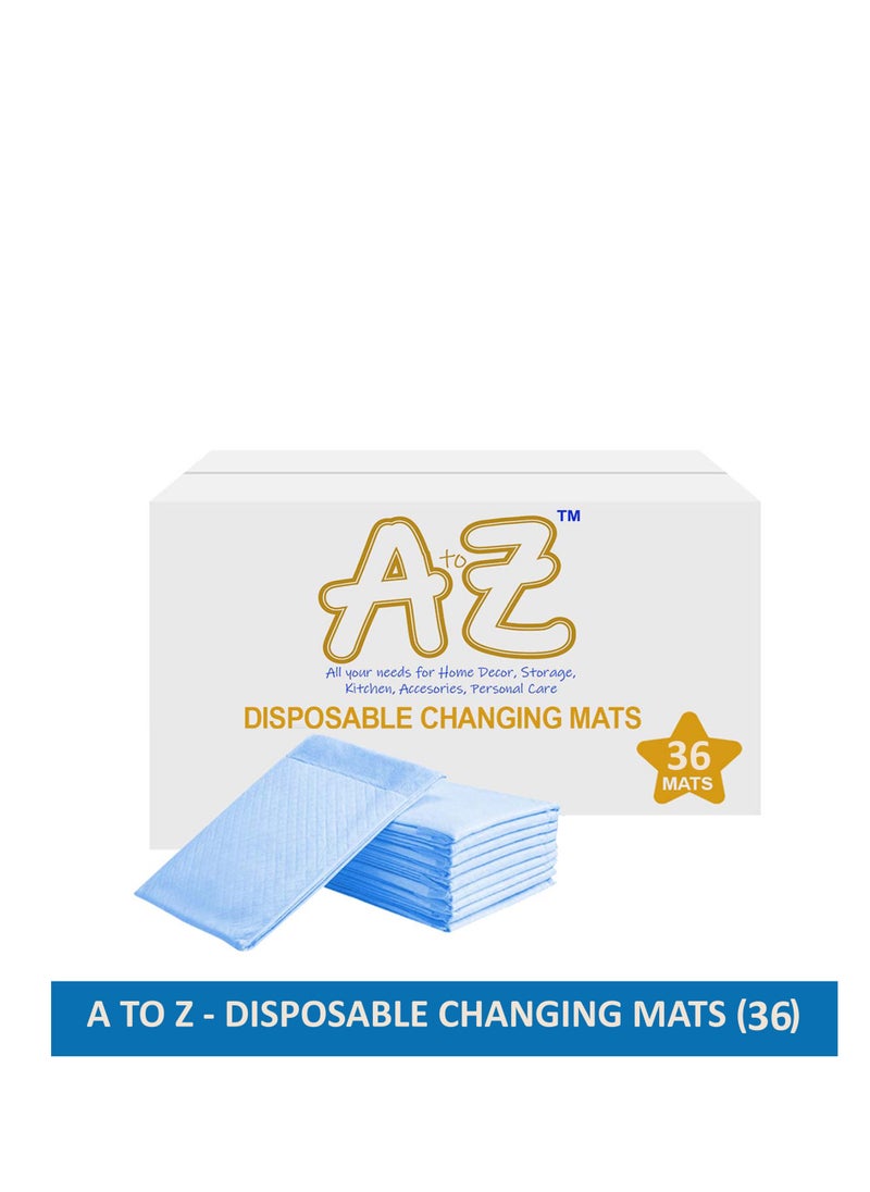 A TO Z A To Z Disposable Changing mats (45x60cm) Large, - Pack of 36  - Image 2