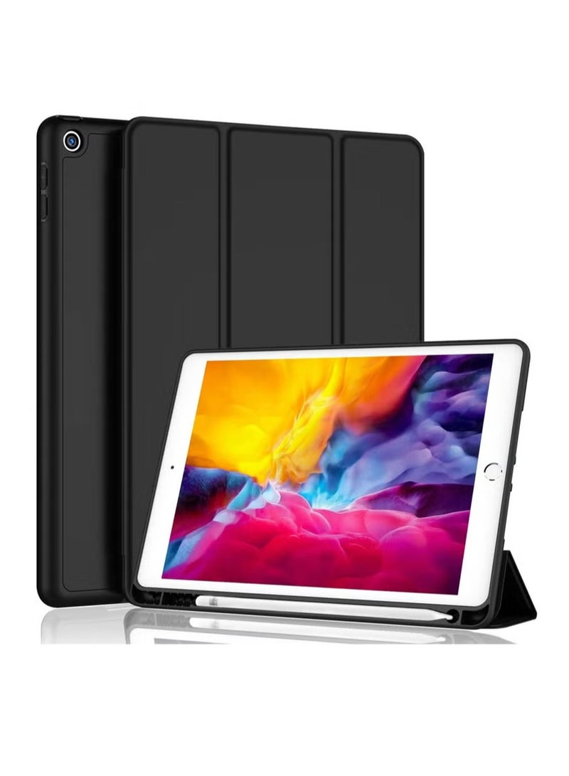 UMIXPRO iPad 9.7 Case 2018 2017 Model 6th 5th Generation Smart Cover with Pencil Holder and Soft Baby Skin Silicone Back and Full Body Protection Auto Wake Sleep Cover - Image 1