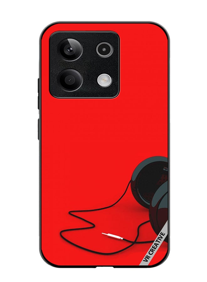 VR CREATIVE Protective Case Cover For Xiaomi Poco X6 Music Design Multicolour - Image 1