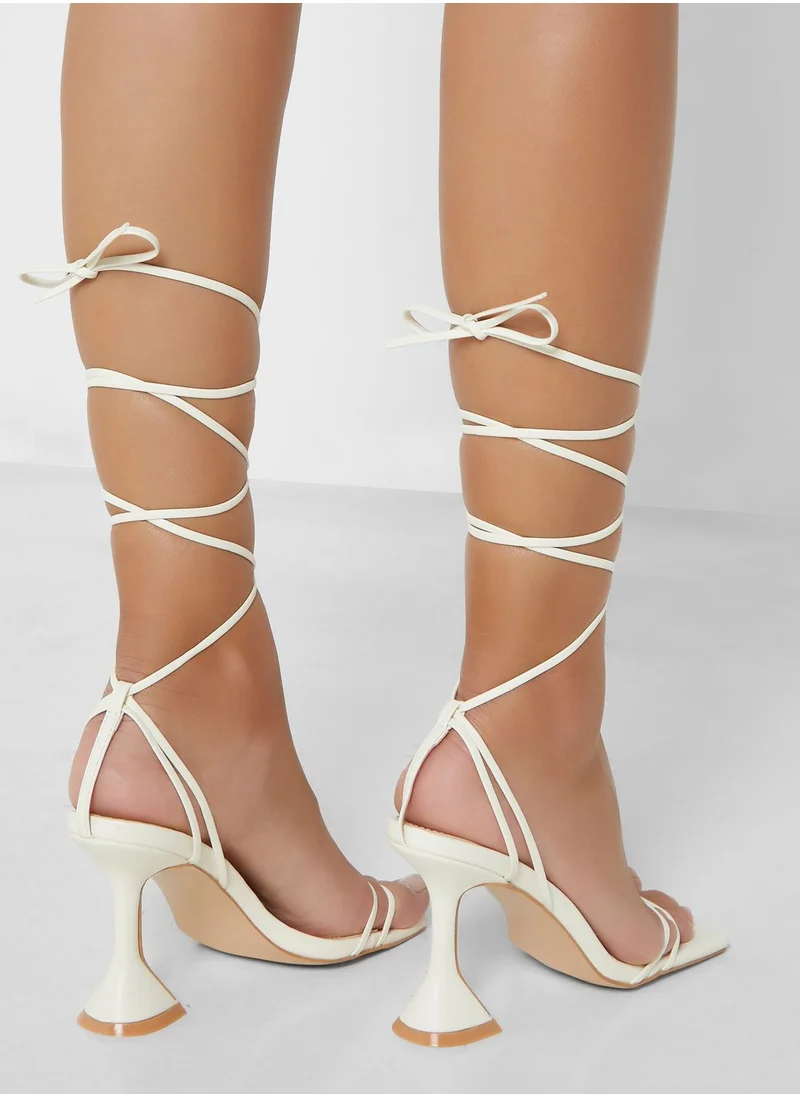 PUBLIC DESIRE Dymond High Heel Sandal
