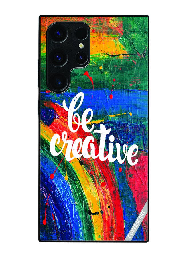 COVERSCART Protective Case Cover For Samsung Galaxy S24 Ultra Be Creative Design Multicolour