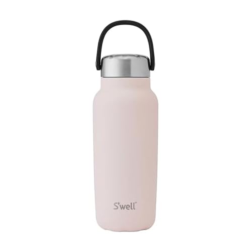 S'well Swell Recycled Stainless Steel Explorer with Insulated Lid and Handle 32oz Himalayan Salt Triple Layered Vacuum Insulated Containers Keeps Drinks Cold for 42 Hours and Hot for 10 - Image 1