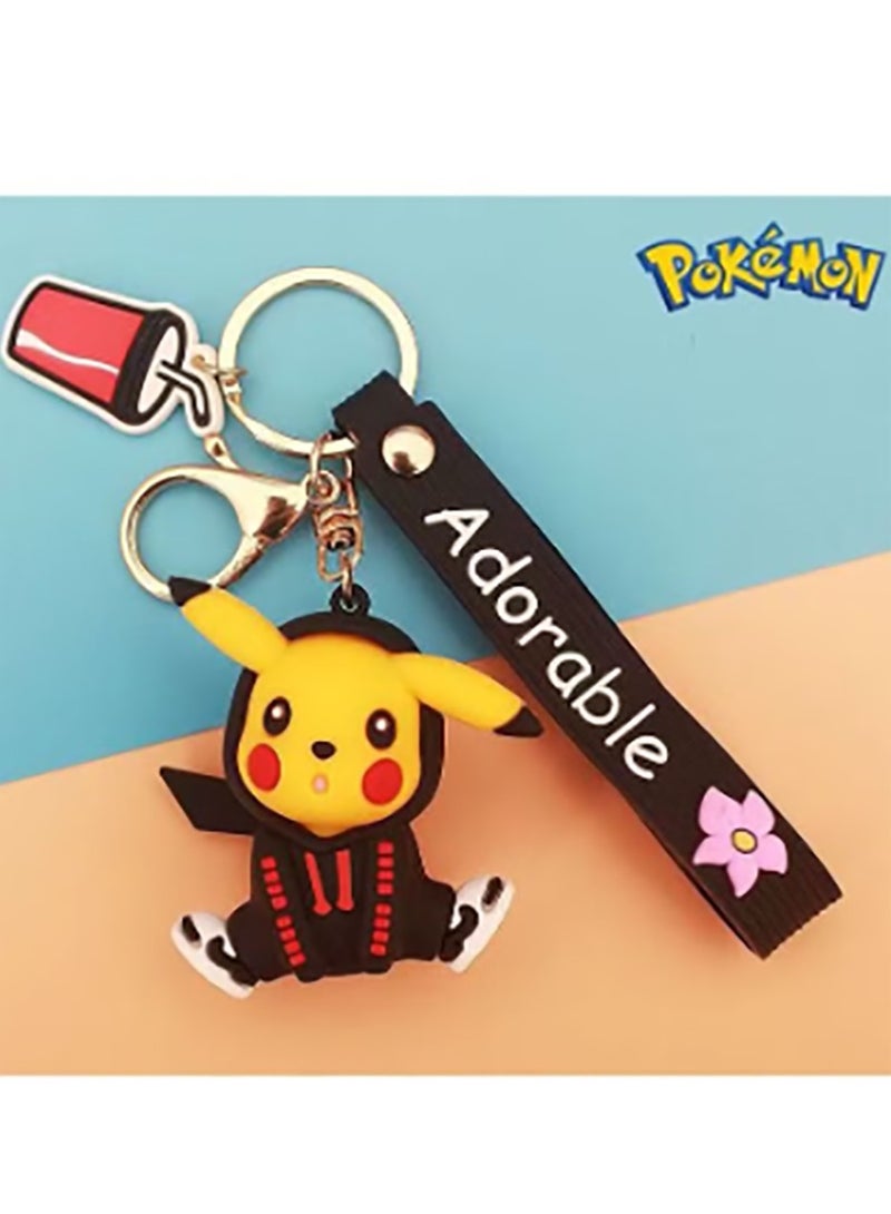 Pokemon Cartoon Pokémon Pikachu keychain bag pendant decorative accessories  - Image 1