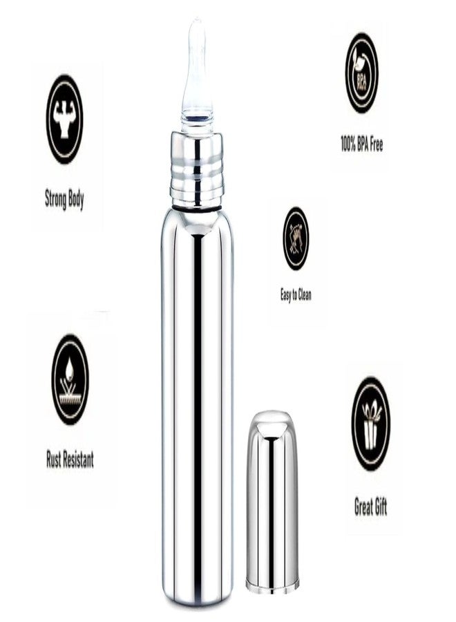Olrada 304 Stainless Steel Feeding Bottle 300ml | Baby Milk Bottle with Advanced Anti Colic Valve, BPA Free (Feeding Bottle) - Image 3