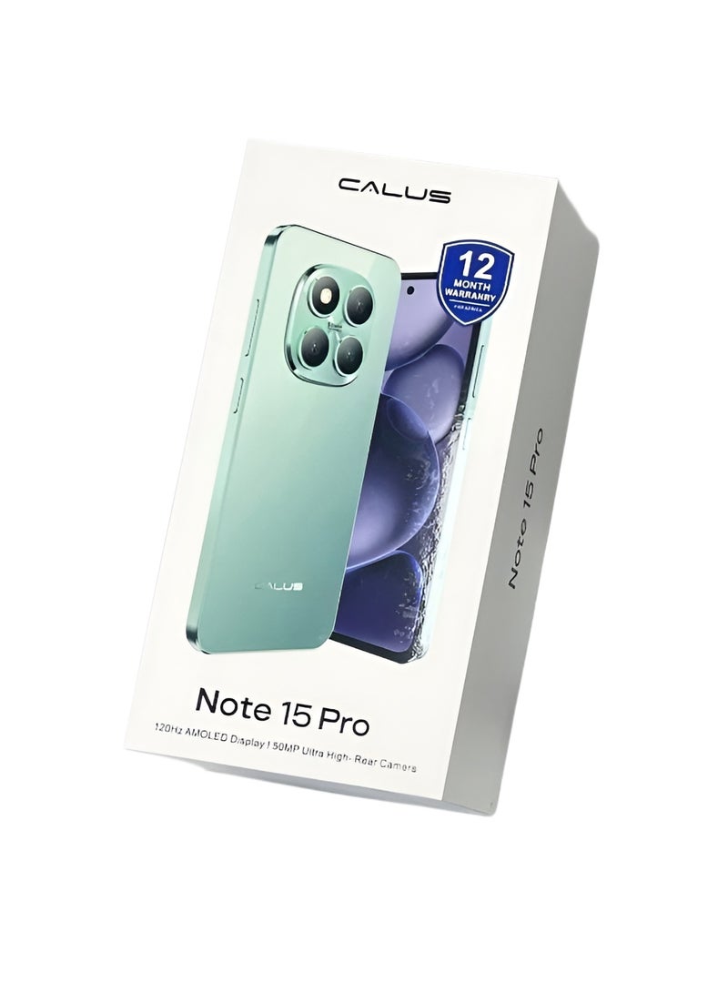 كالوس هاتف CALUS Note 15 Pro الذكي | شاشة AMOLED بتردد 120 هرتز، وكاميرا فائقة الدقة بدقة 50 ميجابكسل، وأداء فائق السرعة - Image 2