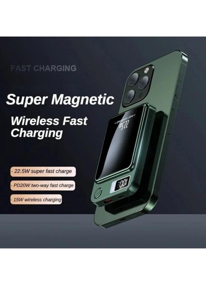 General PD 22.5w Magnetic Power Bank 10000mah, 15w Wireless Fast Charger for Mag-safe Portable External Battery, Compatible with IPhone, Samsung, HuaWei, XiaoMi, Honor  - Image 3