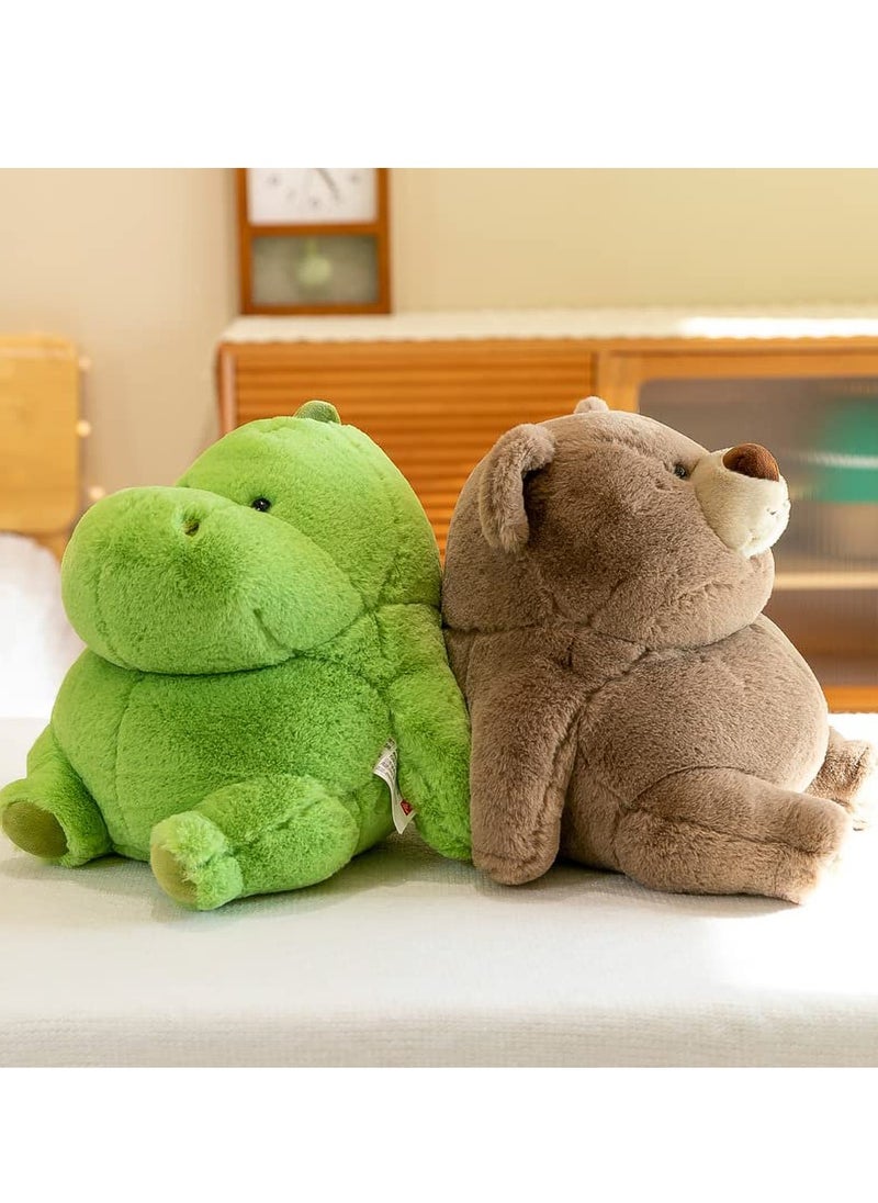 SYOSI Cute Sitting Dinosaur Stuffed Animals Plush Dolls, Soft Plush Toy Bedtime Friend, Hugging Plush Toys Companion Birthday Plush Gifts for Boys Kids Babies Girls  - Image 4