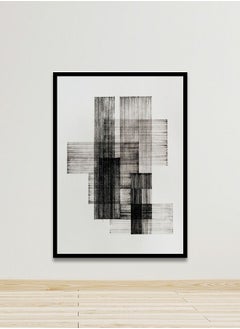 Marktna Canvas Wall Art For Wall Decoration Modern Design With A Hollow Black Frame Size 120x80cm One Piece  - Image 1