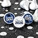 DISTINCTIVS Class of 2026 Graduation Candy Stickers for Chocolate Drops Blue Grad Party Favors  216 Count - Image 4