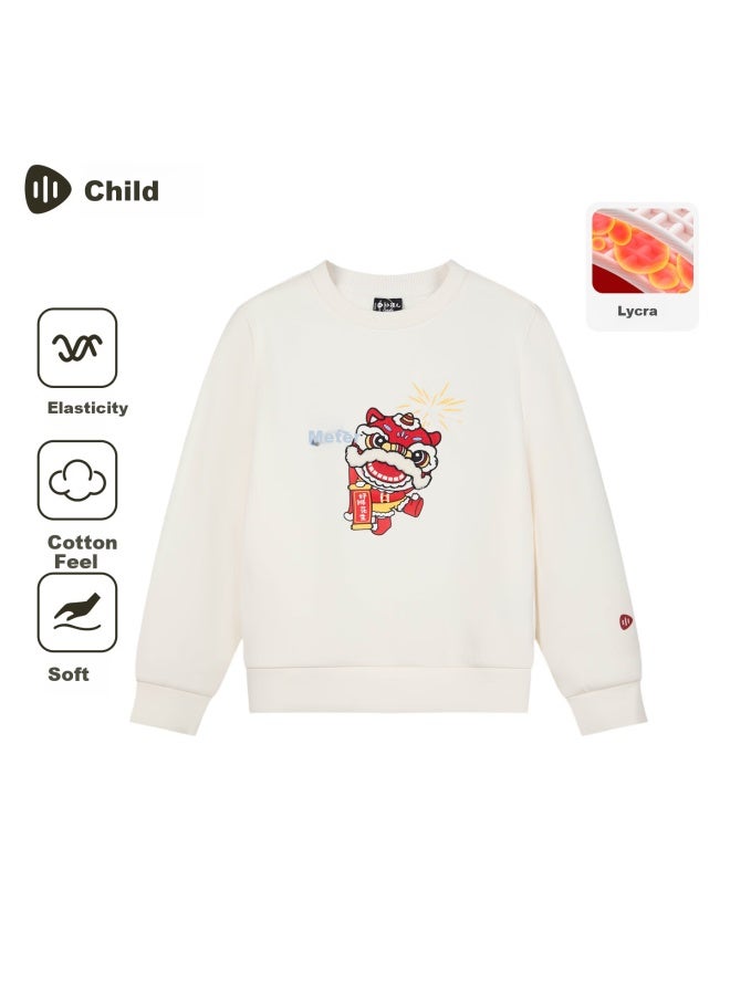 Souhait Waterbaby Boys' Hoodie  Spring New Red Lunar New Year Top Shopping Mall Edition - Image 2