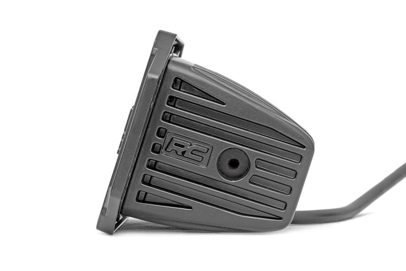 ROUGH COUNTRY أضواء LED مدمجة من روف كانتري 2" سلسلة سوداء | DRL كهرماني - 70803BLKDRLA - Image 3