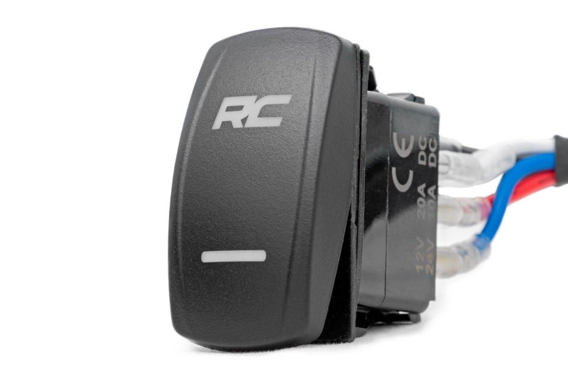 ROUGH COUNTRY أضواء LED مدمجة من روف كانتري 2" سلسلة سوداء | DRL كهرماني - 70803BLKDRLA - Image 4