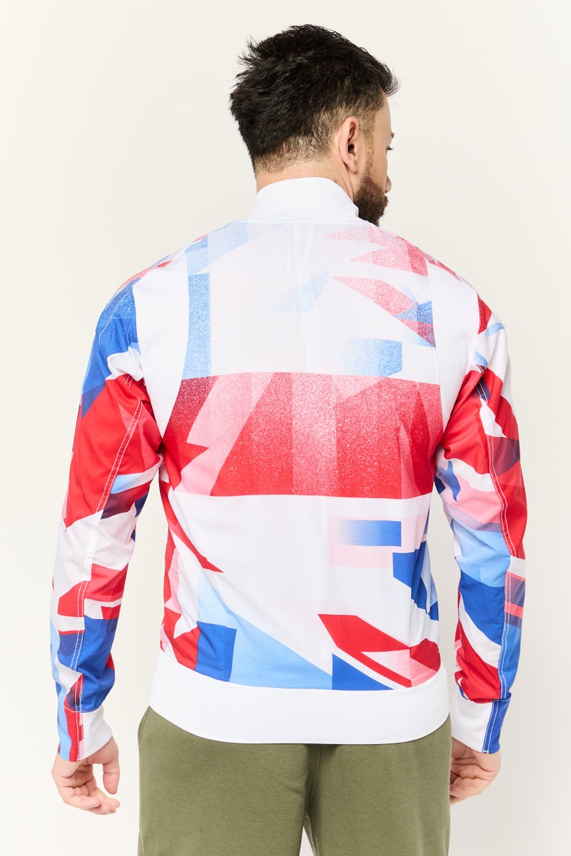 Adidas Men sportswear Fit  British National Team Training  Jacket, Multicolor - Image 4
