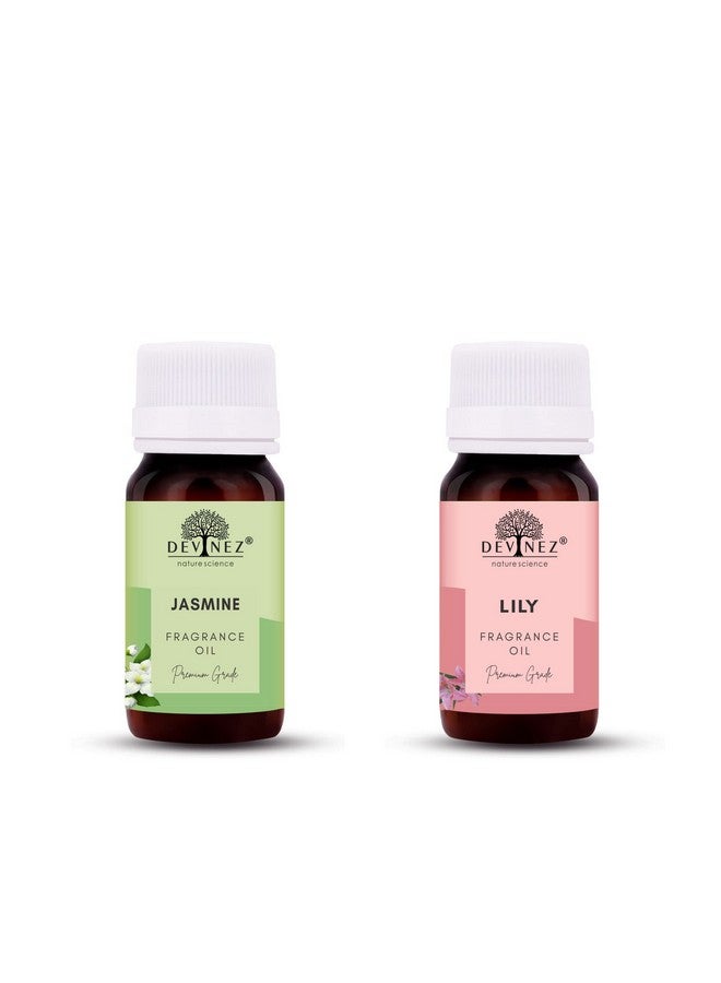 ديفينيز زيت عطري جاسمين ليلي لموزع الروائح بالموجات فوق الصوتية/الشموع الصغيرة/القصب 30 مل لكل منهما - Image 1
