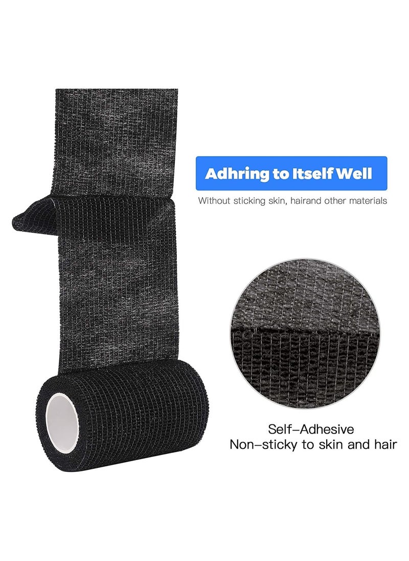 Generic - Elastic Self-Adhesive Cohesive Wrap Tape for Athletes, Breathable Bandage for Wounds, Ideal for Wrist, Ankle & Pets (3 Inches X 5 Yards, 10 Pack) - Image 1