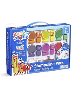 hand2mind Numberblocks Stampoline Park Stamp Activity Set  - Image 1