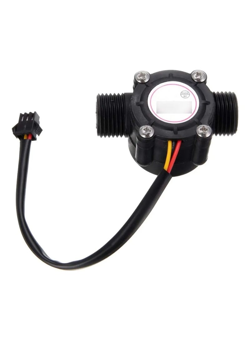 G1/2 Water Flow Sensor Switch Meter 1-30 L/min 1.75 MPa - Image 1