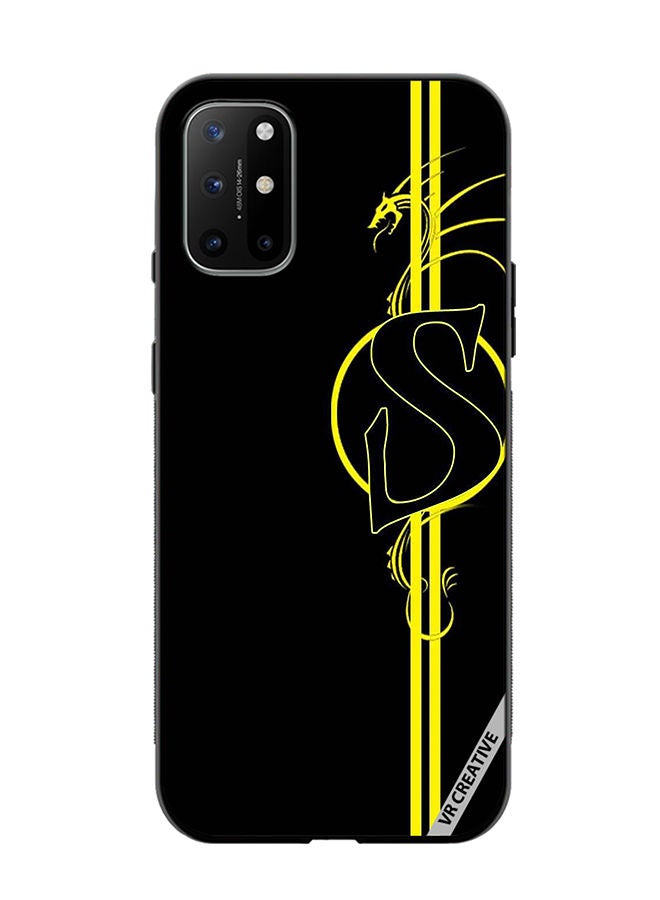 VR CREATIVE Protective Case Cover For OnePlus 8T Letter S Design Multicolour - Image 1