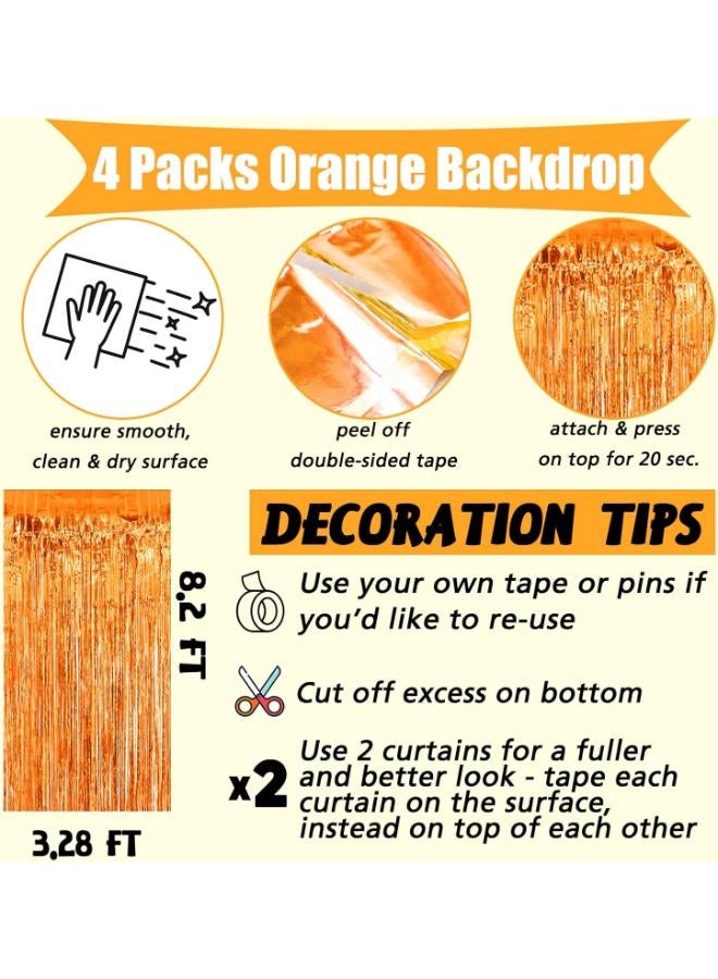 مجموعة من 4 شرائط زينة معلقة للحفلات - Image 2