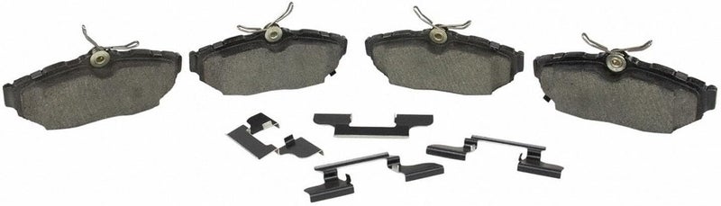 Motorcraft Genuine Rear Brake Pad Set for Ford Explorer, Lincoln MKT, and Taurus - Image 1
