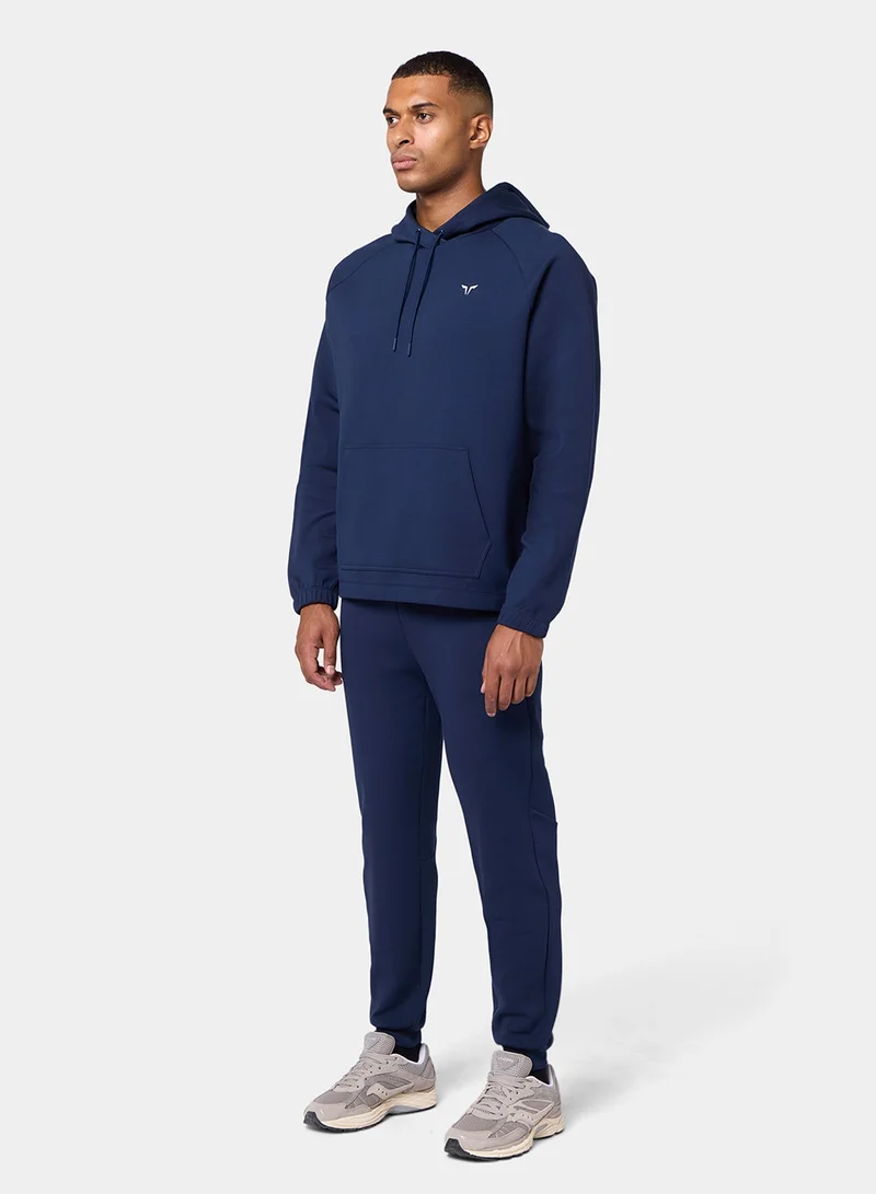 Squatwolf Navy Level Up Hoodie for Men | Best Price UAE